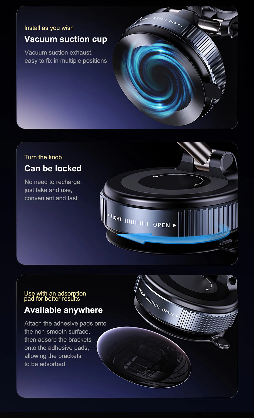 Supporto magnetico per cellulare