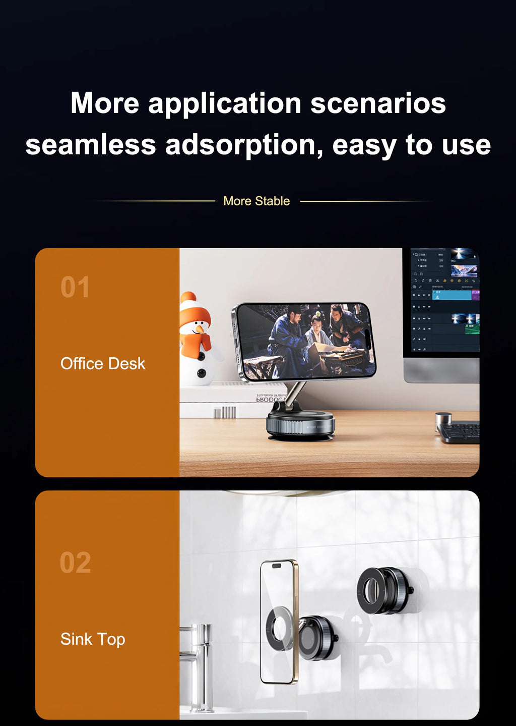 Supporto magnetico per cellulare