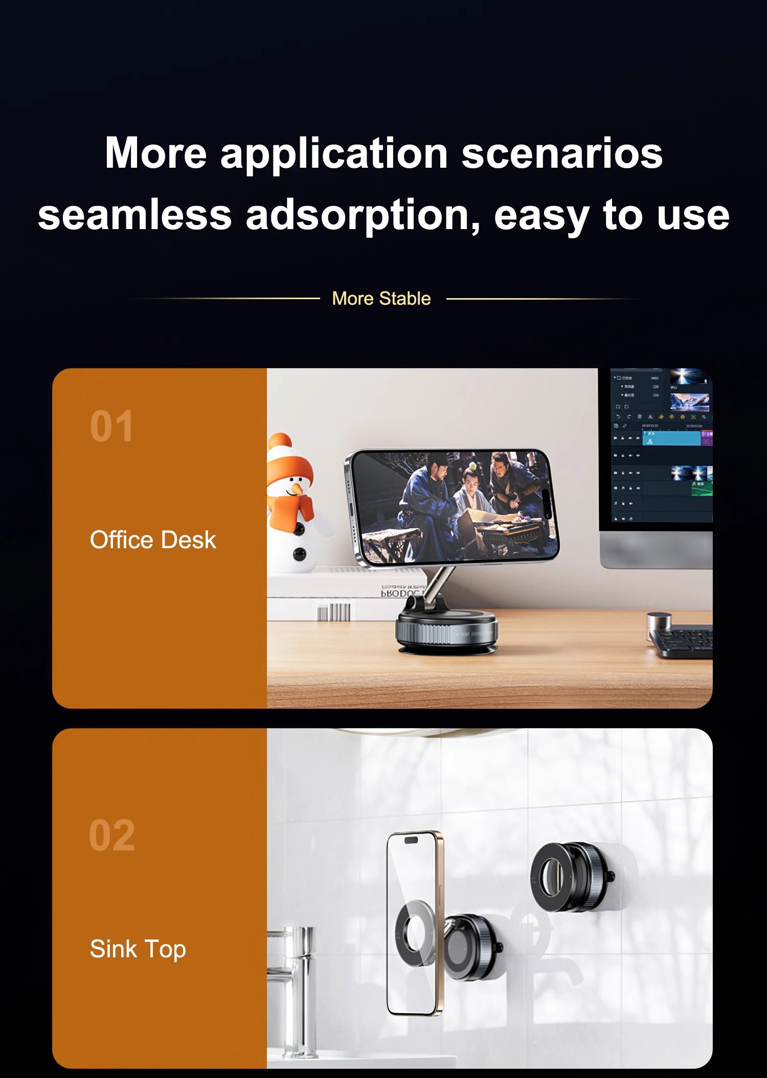 Supporto magnetico per cellulare